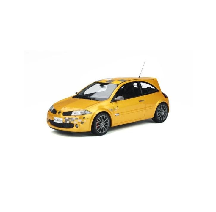 Megane 2 RS geel/ Ottomobile OT914 1:18, Hobby en Vrije tijd, Modelauto's | 1:18, Nieuw, Auto, OttOMobile, Ophalen of Verzenden