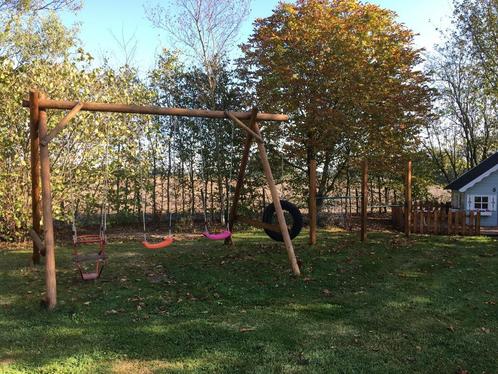 Ronde Schommel 4M, 7 haken (incl. 4 grondankers), Kinderen en Baby's, Speelgoed | Buiten | Speeltoestellen, Zo goed als nieuw