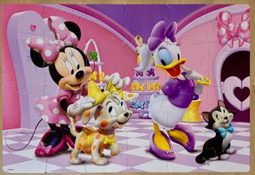 Grand puzzle de sol Disney Minnie & Daisy 60x90 cm