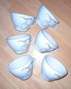 Set van 6 koffiekopjes