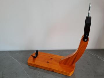 hespenhouder, hamhouder met bijhorend mes (5) beschikbaar voor biedingen