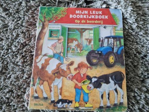 boek - mijn leuk doorkijkboek op de boerderij, Boeken, Kinderboeken | Baby's en Peuters, Ophalen of Verzenden