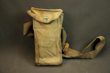 WO2 US Case cal .45 sub MG munitie zak. beschikbaar voor biedingen