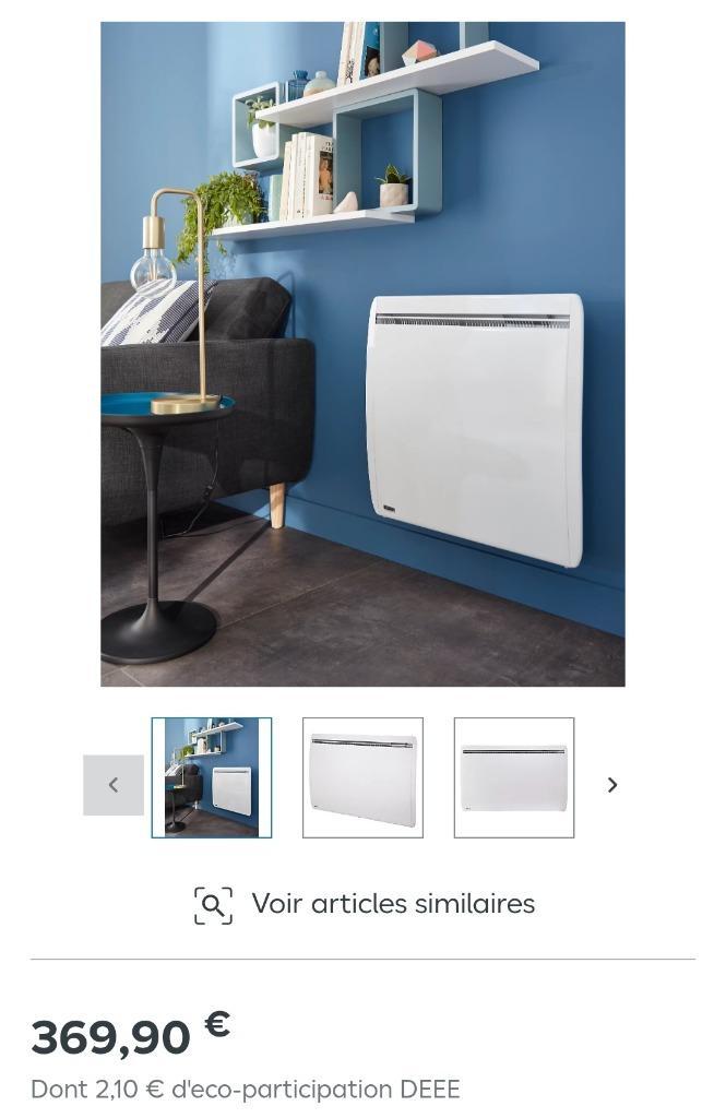 Programmeerbare elektrische verwarming, Doe-het-zelf en Bouw, Verwarming en Radiatoren, Zo goed als nieuw, Radiator, 800 watt of meer