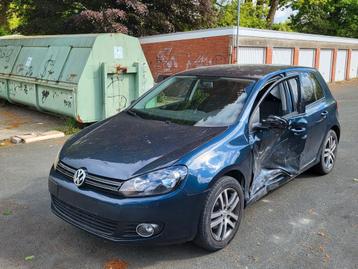 Volkswagen golf 6 1.4 benzine-ongeluk  beschikbaar voor biedingen