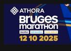 Ticket - Brugge Marathon 12/10/2025, Tickets en Kaartjes, Sport | Overige, Eén persoon, Oktober