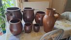 lots de pots en grès en bon état, Antiquités & Art, Enlèvement