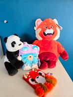 Knuffels panda + tekenboek nieuw, Kinderen en Baby's, Speelgoed | Knuffels en Pluche, Ophalen, Zo goed als nieuw