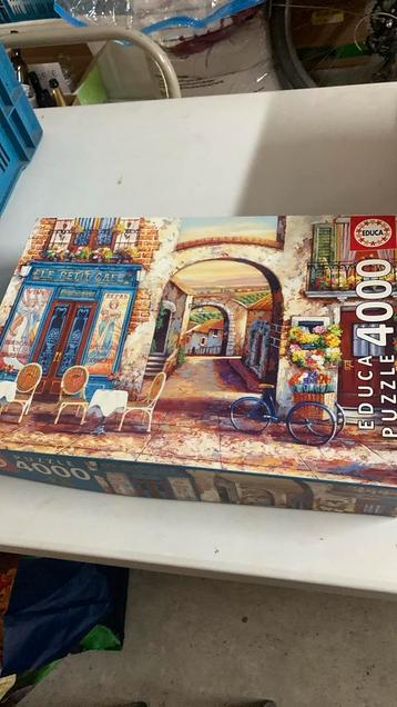 Puzzel educa 4000 stuks, Enlèvement