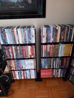 LOT DE 2 RACK + 225 DVD COMME NEUVE., Enlèvement ou Envoi