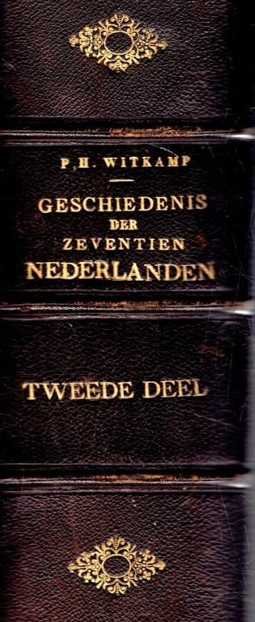 Geschiedenis der zeventien Nederlanden. Antiek boek1880.Dl 2 beschikbaar voor biedingen