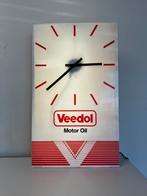 Oude Veedol reclame lichtbak / klok, Verzamelen, Ophalen of Verzenden, Gebruikt, Lichtbak of (neon) lamp