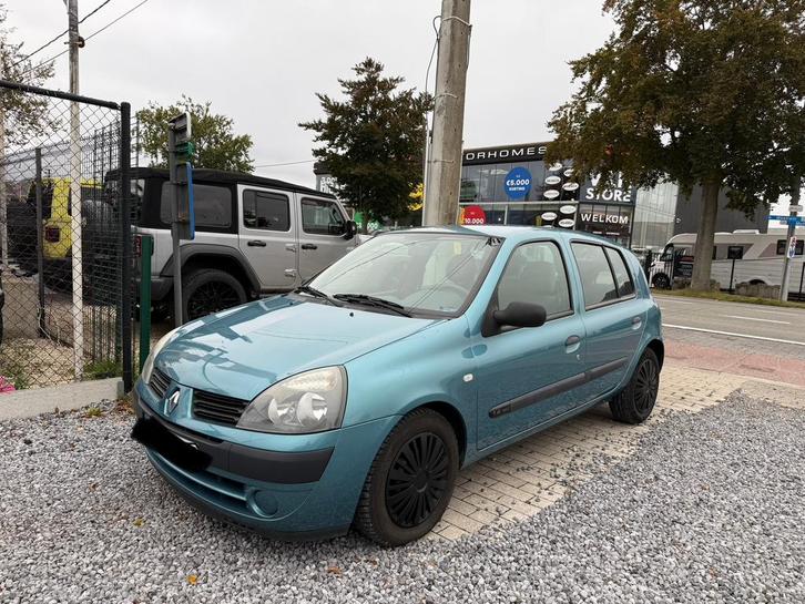 RENAULT CLIO 1.4i AUTOMAAT BLANCO GEKEURD FACELIFT 5 DEURS ✅, Auto's, Renault, Bedrijf, Te koop, Clio, Airbags, Elektrische ramen