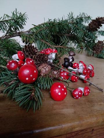 Paddenstoelen decoratie. Handmade!!!