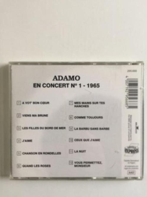 CD Adamo ‎(2 CD), Cd's en Dvd's, Cd's | Franstalig, Gebruikt, Ophalen of Verzenden