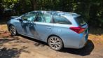 Toyota Auris Touring Sports 2014 Schadewagen, Auto's, Zwart, Blauw, Leder en Stof, 5 deurs