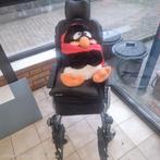 OpvouwbareRolstoel met hoofdsteun en beensteunen, Diversen, Rolstoelen, Ophalen, Inklapbaar, Zo goed als nieuw
