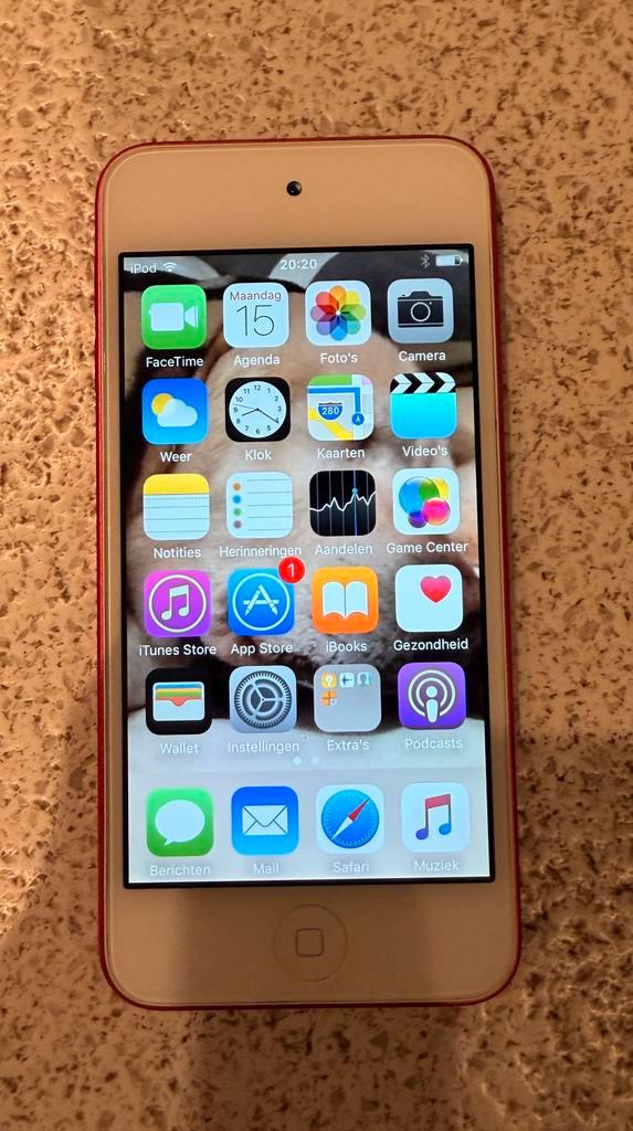 Apple iPod touch 16GB (PRODUCT)RED-met originele doos, Audio, Tv en Foto, Mp3-spelers | Apple iPod, Zo goed als nieuw, Touch, 10 tot 20 GB