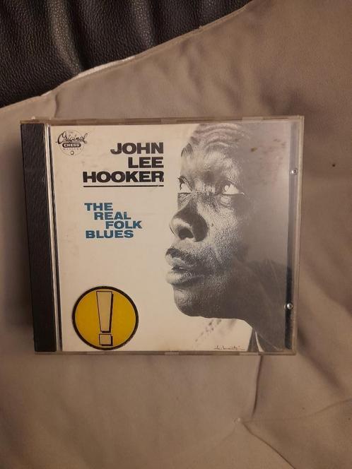 cd - john lee hooker - the real folk blues, Cd's en Dvd's, Cd's | Jazz en Blues, Gebruikt, Blues, 1960 tot 1980, Ophalen of Verzenden