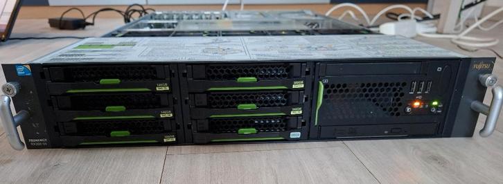 Fujitsu Primergy RX300 S5 Server, Computers en Software, Servers, Zo goed als nieuw, 2 tot 3 Ghz, 64 GB, Hot swappable onderdelen