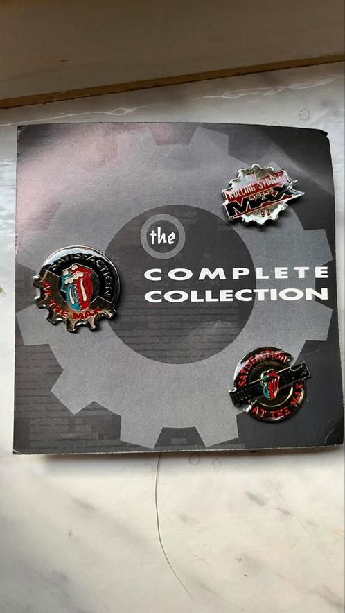 Rolling Stones - Satisfaction at the max (pins collector), Cd's en Dvd's, Vinyl | Rock, Nieuw in verpakking, Ophalen of Verzenden