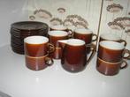 bruin koffieservies villeroy en boch, Huis en Inrichting, Ophalen, Zo goed als nieuw