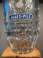 Maes Pils chope 0,5l  wechel 1983, Ophalen of Verzenden, Gebruikt, Pul(len), Overige merken