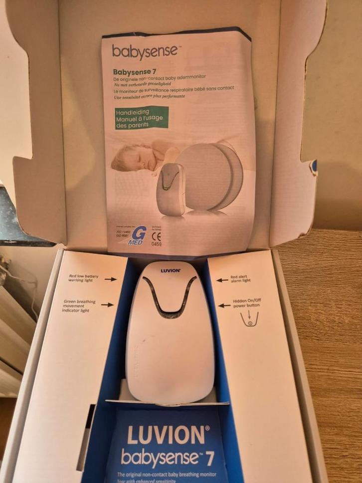 Détecteur de mouvement mort subite Luvion, Kinderen en Baby's, Babyfoons, Zo goed als nieuw, Minder dan 100 meter, Ophalen