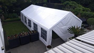 Partytent incl verwarming, Tuin en Terras, Partytenten, Ophalen, Opvouwbaar, Partytent, Zo goed als nieuw