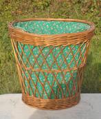 panier a linge ou autre rotin et tissu, Gebruikt, Mand, Ophalen of Verzenden, Riet