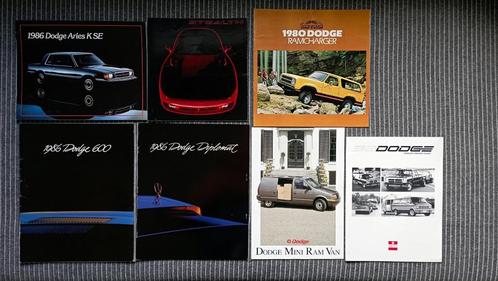 Brochures Dacia/Daewoo/DAF/DFSK/Dodge, Livres, Autos | Brochures & Magazines, Utilisé, Enlèvement ou Envoi