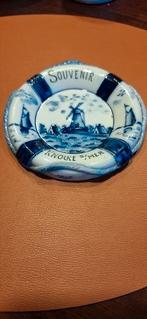 Souvenir Knocke S/Mer asbak in Delftsblauw antiek!, Ophalen of Verzenden