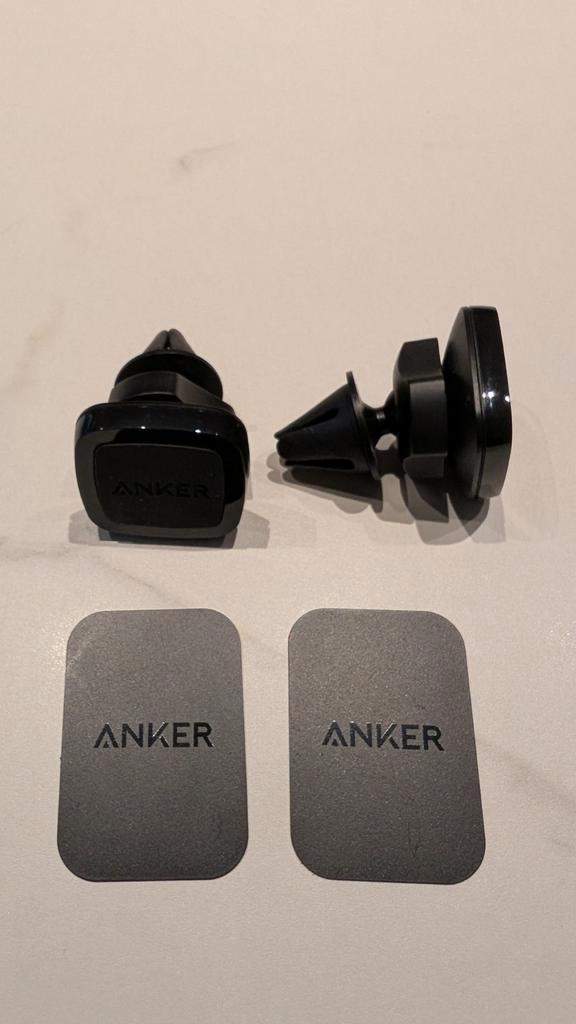 Ventilation magnétique pour support de téléphone Anker — Lot, Télécoms, Supports de téléphone, Neuf, Voiture, Enlèvement ou Envoi