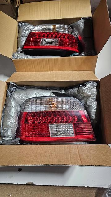 Achterlicht set Led rood wit BMW 5-serie E39 sedan  beschikbaar voor biedingen