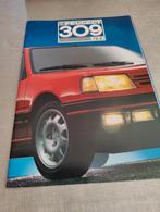 PEUGEOT 309 gti brochure, Ophalen of Verzenden, Nieuw, Peugeot