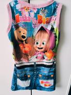 Robe fille taille 98 -104, Masha and Bear, Comme neuf, Fille, Enlèvement