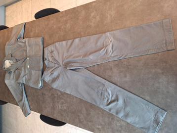 Lederen set maat 40 gruno & chardin beschikbaar voor biedingen