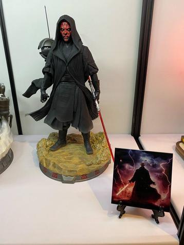 Iron studios star wars darth maul statue beschikbaar voor biedingen