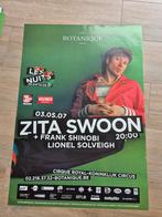 Concert poster Zita Swoon 2007, Ophalen of Verzenden