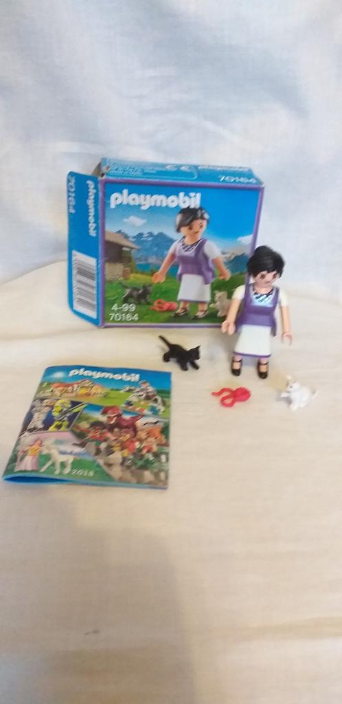 playmobil 70164 femme et chatons Milka, Enfants & Bébés, Jouets | Playmobil, Utilisé, Enlèvement ou Envoi