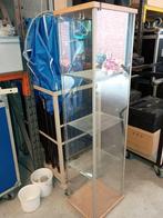 glazen kast, Huis en Inrichting, Ophalen, Minder dan 50 cm, Gebruikt, Glas