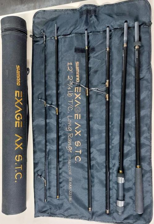 2 x Shimano Exage STC travel 3,60m 2 3/4 lbs, Watersport en Boten, Hengelsport | Algemeen, Ophalen