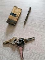 Barillet de porte et 3 clefs, Comme neuf, Enlèvement ou Envoi