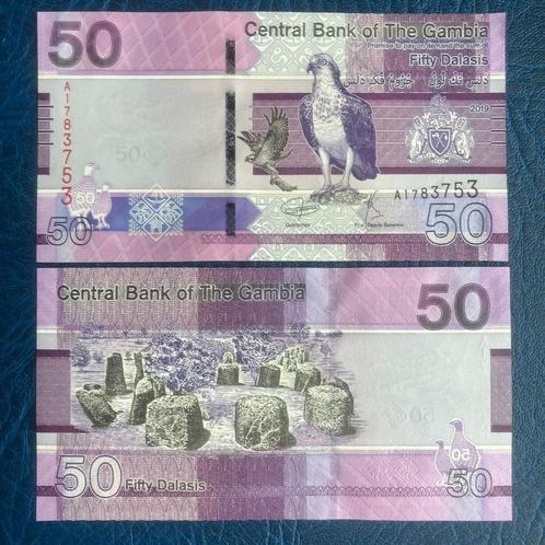 Gambia - 50 Dalasis 2019 - Pick 40 - UNC, Postzegels en Munten, Bankbiljetten | Afrika, Los biljet, Overige landen, Ophalen of Verzenden