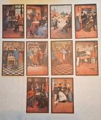 Serie postkaarten affiches Jacques Neefs jenever, Ophalen of Verzenden