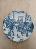 Bruegel Delfts Blauw bord, Antiek en Kunst, Ophalen of Verzenden