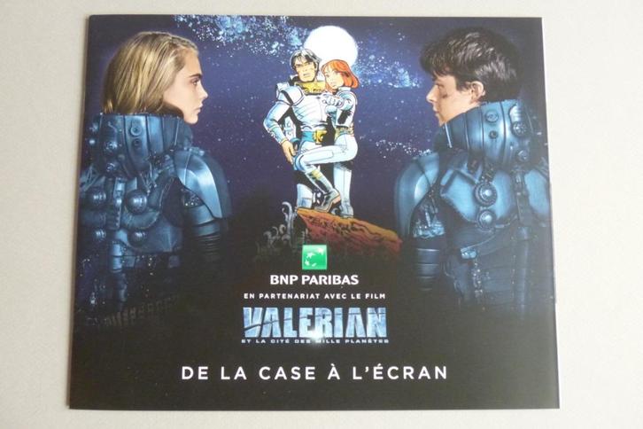 Brochure Banque BNP VALERIAN Jean-Claude MEZIERES CHRISTIN, Boeken, Stripverhalen, Nieuw, Eén stripboek, Verzenden