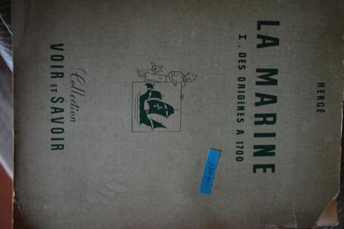 Album TinTin,, La Marine´´, Antiek en Kunst, Antiek | Boeken en Manuscripten, Ophalen of Verzenden