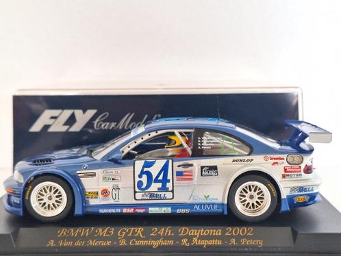 FLY Bmw M3 GTR 24h Daytona 2002 Merwe-Gunningham Ref A289, Kinderen en Baby's, Speelgoed | Racebanen, Nieuw, Racebaan, Elektrisch