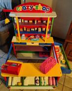 houten speelgoed winkeltje met toebehoren, Kinderen en Baby's, Speelgoed | Houten speelgoed, Ophalen, Gebruikt, Overige typen